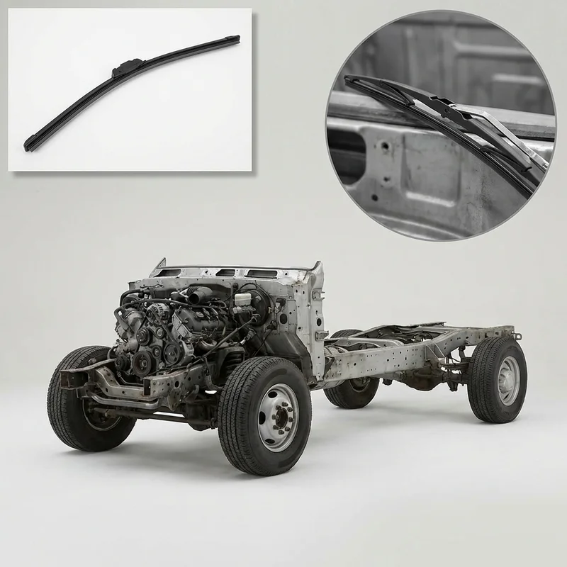 Driver Side Wiper Blade for Ford F-59 Commercial Stripped Chassis (1988 - 2021) - 1